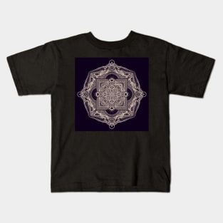 Mandala 04 (Dark Edition) Kids T-Shirt